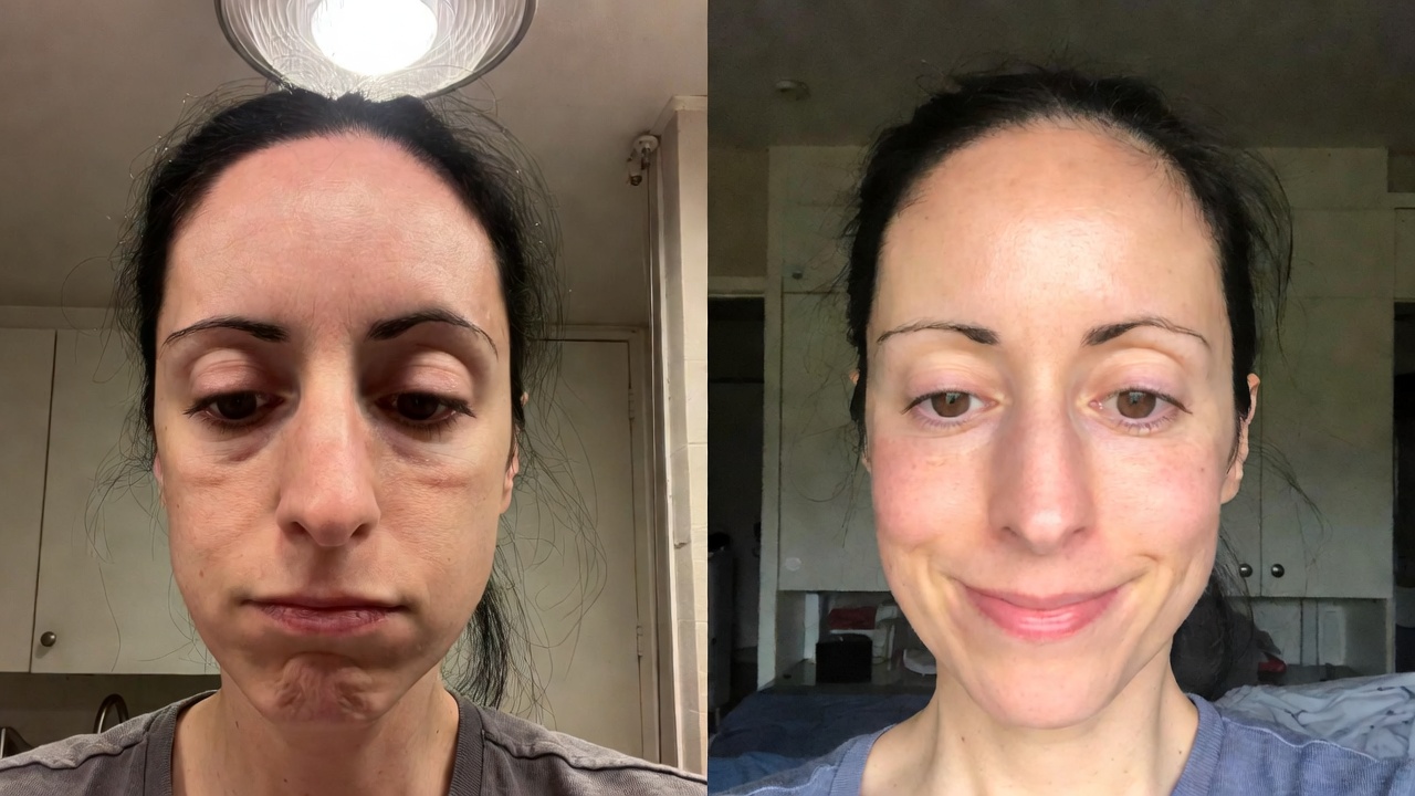 Member before and after 7 days